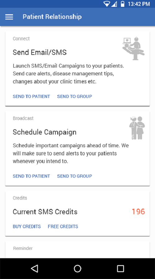 Docaxon - Healthcare & Patients Management App screenshot 1